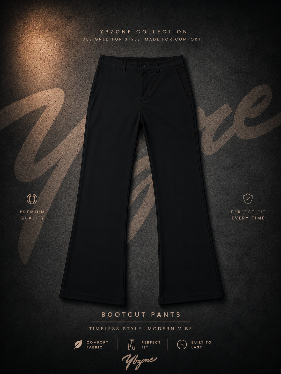 Bootcut formal pant