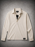 Pop over formal shirt ( CREAM )